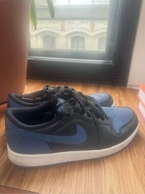 Men deal!! Nike Air Jordan 1 Retro Low OG Mystic Navy Blue